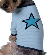 Blue Star design! Dog Tshirt