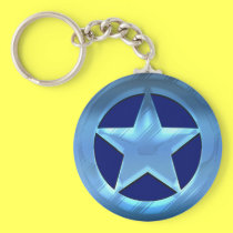 Blue Star keychains
