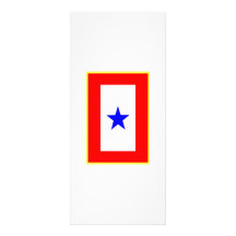 Blue Star Mother Customized Rack Card