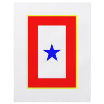 Blue Star Mother Flyer Design