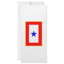 Blue Star Mother Customized Rack Card