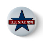 Blue Star Mum buttons