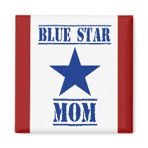 Blue Star Mum Military