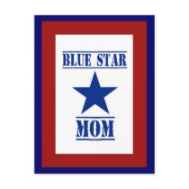 Blue Star Mum Military