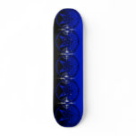Blue Star pentagram Skate Boards