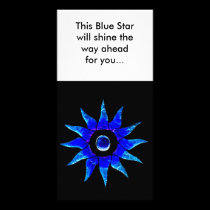 Blue Star. photo cards