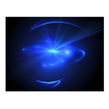 Blue Star Postcard