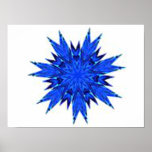 Blue Star Poster