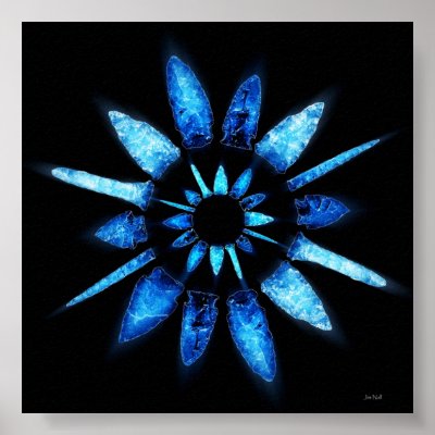 blue star posters by jzombie