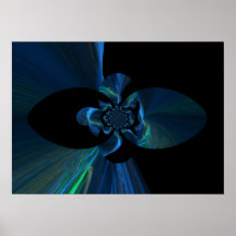 Blue Star Poster