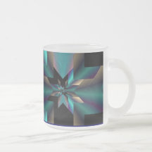 Blue Star Ribbon Mug