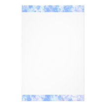 Blue Stationary Custom Stationery