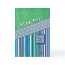 Blue Stripes and Green MissYou