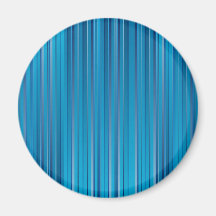Blue Strips Fridge Magnets