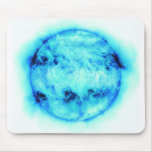 Blue Sun Mouse Pad