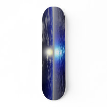 Blue Sunrise Skateboard