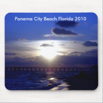 Blue Sunset Panama City Beach 2010 mousepads