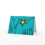 Blue Superstar Card