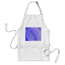 Blue Swirl Apron