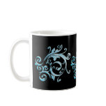 Blue Swirl Art Mug