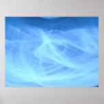 Blue Swirl Background posters
