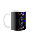 blue swirl mug