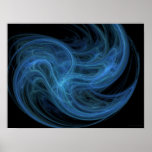 Blue Swirl posters