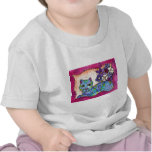 Blue Tabby Cat Tee Shirt