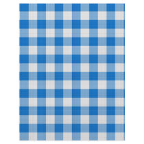 blue table cloth
