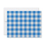 blue table cloth