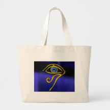 BLUE TALISMAN CANVAS BAGS