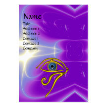 BLUE TALISMAN, purple violet white pink Business Cards