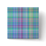 blue tartan pattern
