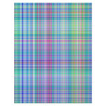 blue tartan pattern