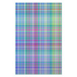 blue tartan pattern
