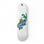 Blue tattoo Hamerhead by RyuNeko-Artz skateboards