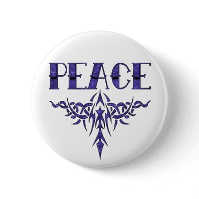 Blue Tattoo Peace Art by orsobear