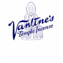 Blue "TEMPLE INCENSE" Womens T-Shirt