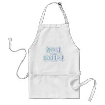 Blue Text Proud New Daddy Tshirts and gifts Aprons