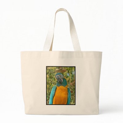 Blue-throated Macaw - Ara glaucogularis Tote Bag by LisasLair