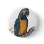 Blue Throated Macaw Buttons