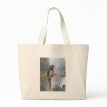 Blue Throated Macaw with Waterfall Bag