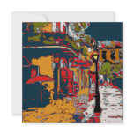 Blue Tile Pirates Alley Invitations