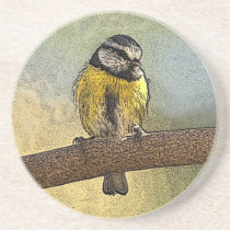 Blue tit coaster
