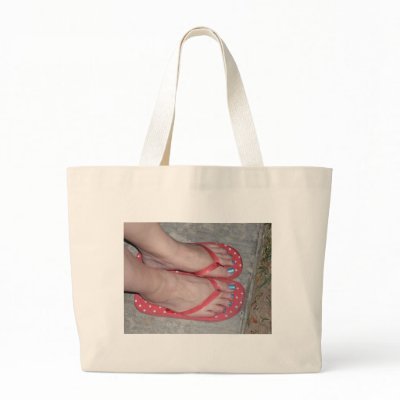 BLUE TOENAILS CANVAS BAG by Female_Supremacy