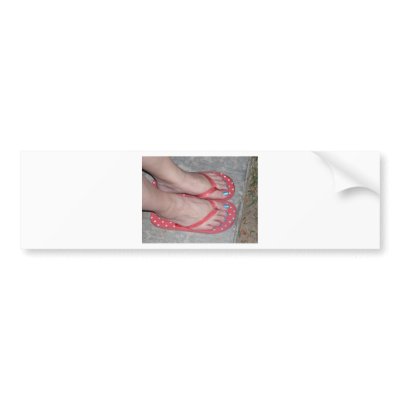 BLUE TOENAILS BUMPER STICKER by Female_Supremacy