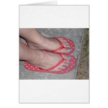 BLUE TOENAILS CARDS