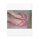 BLUE TOENAILS POSTCARDS