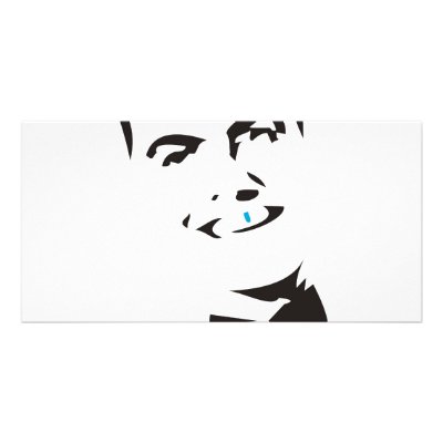 Blue Tooth Photo Greeting Card by McBain