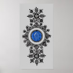 Blue Topaz Print